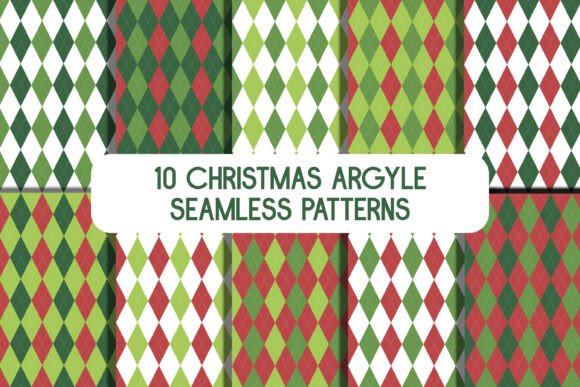 10 Christmas Argyle Seamless Patterns: A Complete Guide for Creators