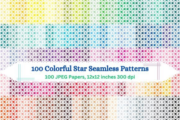 100 Colorful Star Seamless Patterns: A Practical Guide for Creative Workflows