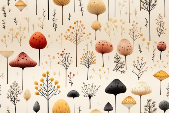 Colorful Foliage Patterns for Creative Projects