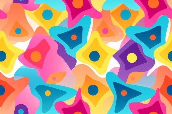 Cute Colorful Patterns: A Versatile Toolkit for Creative Projects