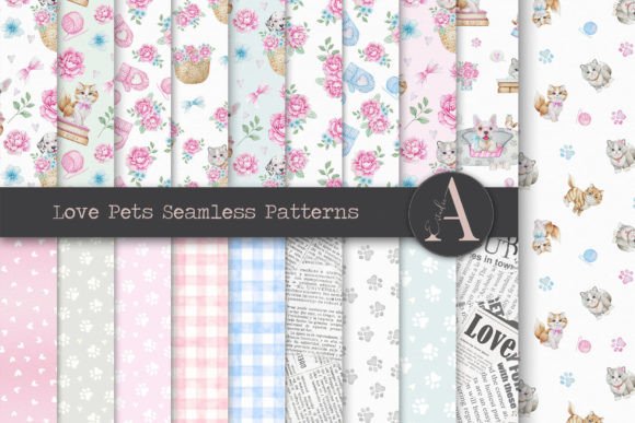 Love Pets Seamless Patterns Watercolor: A Practical Guide to Creative Integration