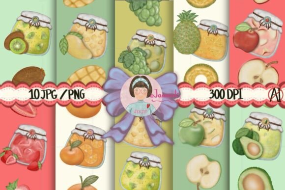 The Artisanal Edge: Leveraging Seamless Patterns of Fruit Jam Jar for Modern Brand Storytelling