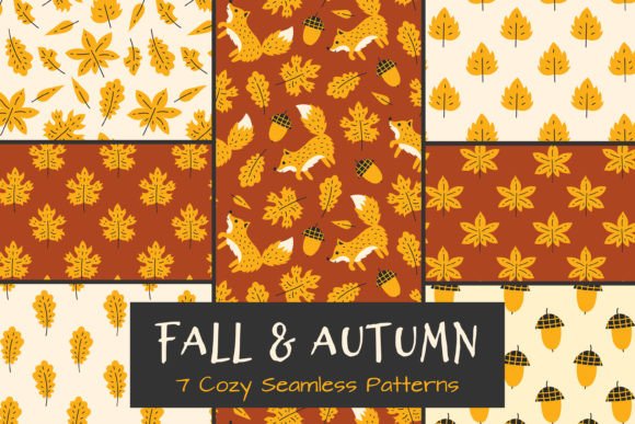 Transform Your Projects with Fall Autumn Cozy Seamless Patterns