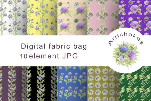 Watercolor Artichokes Seamless Patterns: The Ultimate Guide to Hand-Painted Digital Design Assets