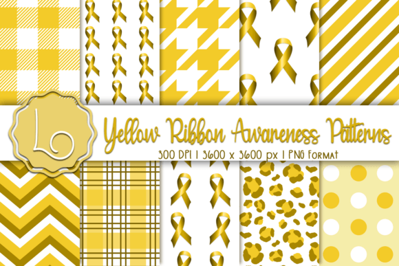 Yellow Ribbon Awareness Patterns: Bringing Hope to Your Creative Projects